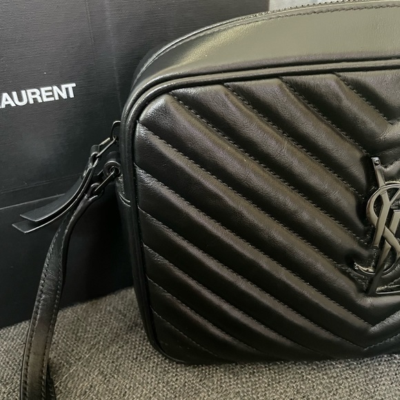 YSL Yves Saint Lauren black camera bag crossbody - Picture 9 of 16